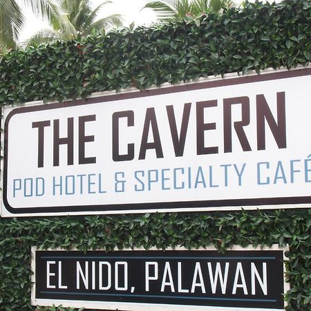 The Cavern Pod Hotel & Specialty Cafe El Nido Exteriér fotografie