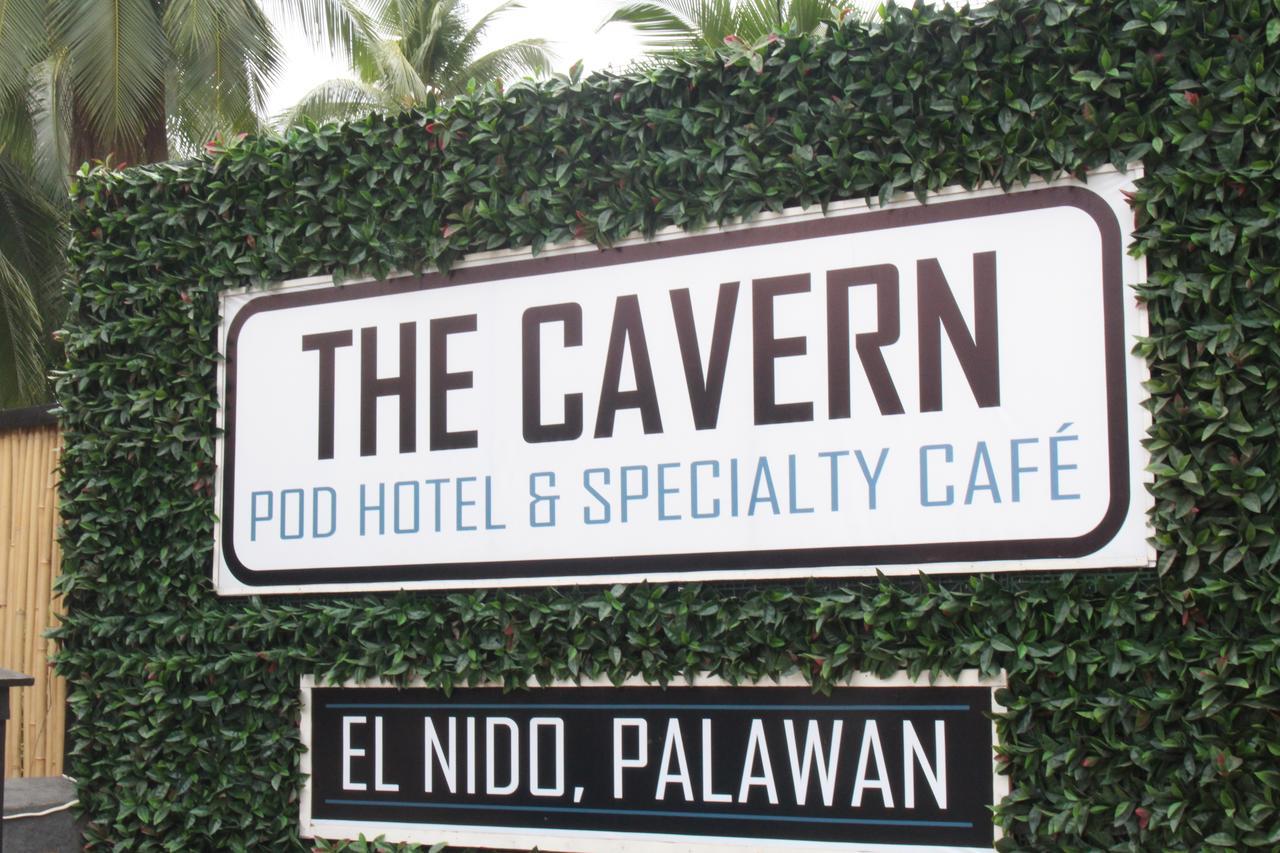 The Cavern Pod Hotel & Specialty Cafe El Nido Exteriér fotografie