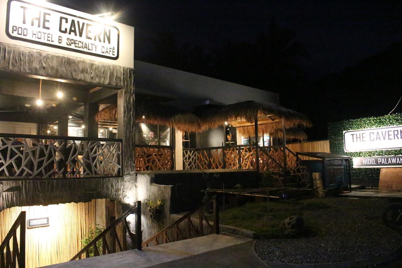 The Cavern Pod Hotel & Specialty Cafe El Nido Exteriér fotografie